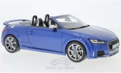 Modellautos Audi TT RS 1/18 GT Spirit RS Roadster mettalic blau Audi TT RS 1/18 GT Spirit RS Roadster mettalic blau modellautos