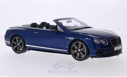 Modellautos Bentley Continental T 1/18 GT Spirit GT V8 S Cabrio mettalic blau Bentley Continental T 1/18 GT Spirit GT V8 S Cabrio mettalic blau modellautos