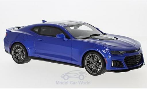 Chevrolet Camaro 1/18 GT Spirit ZL1 mettalic blau/schwarz 2017 modellautos