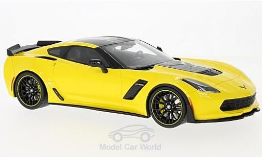 Modellautos Chevrolet Corvette C7 1/18 GT Spirit Z06-C7.R Edition gelb/schwarz 2016 Chevrolet Corvette C7 1/18 GT Spirit Z06-C7.R Edition gelb/schwarz 2016 modellautos