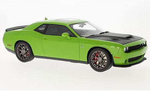 Modellautos Dodge Challenger 1/18 GT Spirit Hellcat SRT grün/schwarz 2016 Dodge Challenger 1/18 GT Spirit Hellcat SRT grün/schwarz 2016 modellautos