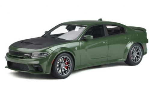 Modellautos Dodge Charger 1/18 GT Spirit SRT Hellcat Widebody grün 2020 Dodge Charger 1/18 GT Spirit SRT Hellcat Widebody grün 2020 modellautos