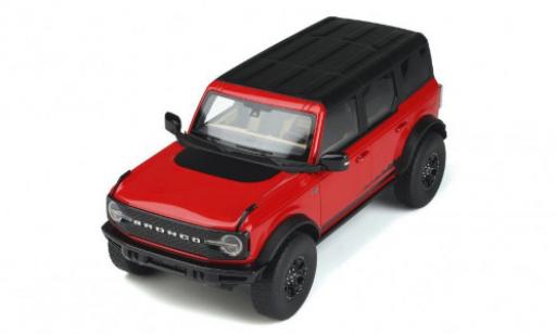 Modellautos Ford Bronco 1/18 GT Spirit 4 Doors Wildtrack rot/schwarz 2021 Ford Bronco 1/18 GT Spirit 4 Doors Wildtrack rot/schwarz 2021 modellautos