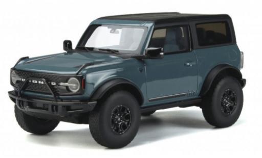 Modellautos Ford Bronco 1/18 GT Spirit First Edition grau/schwarz 2021 Ford Bronco 1/18 GT Spirit First Edition grau/schwarz 2021 modellautos