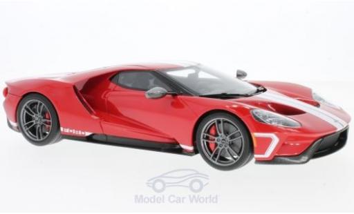 Modellautos Ford GT 1/18 GT Spirit rot/weiss 2017 Heritage Edition Ford GT 1/18 GT Spirit rot/weiss 2017 Heritage Edition modellautos