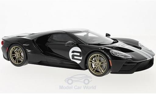 Modellautos Ford GT 1/18 GT Spirit schwarz/weiss 2016 50th Anniversary Edition Ford GT 1/18 GT Spirit schwarz/weiss 2016 50th Anniversary Edition modellautos