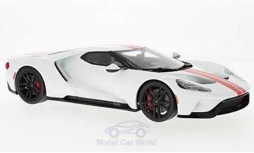 Modellautos Ford GT 1/18 GT Spirit weiss/rot 2017 Ford GT 1/18 GT Spirit weiss/rot 2017 modellautos