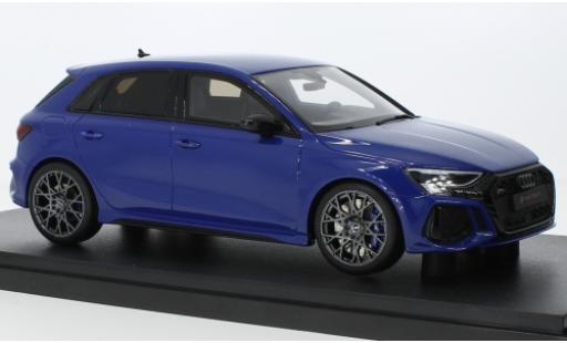 Modellautos Audi RS3 1/18 GT Spirit Sportback Performance Edition bleu 2021 Audi RS3 1/18 GT Spirit Sportback Performance Edition bleu 2021 modellautos