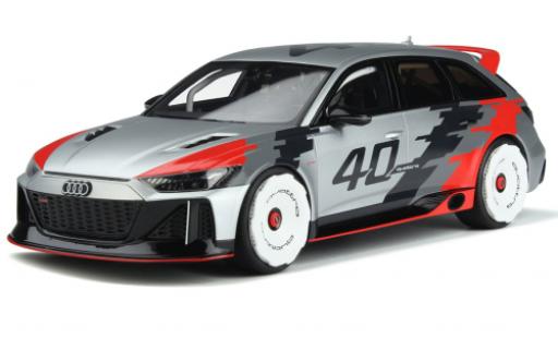 Modellautos Audi RS6 1/18 GT Spirit GTO Concept silber/Dekor 2020 Audi RS6 1/18 GT Spirit GTO Concept silber/Dekor 2020 modellautos