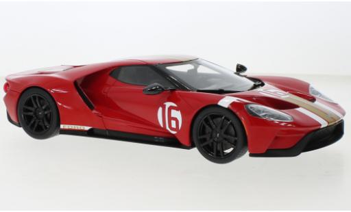 Modellautos Ford GT 1/18 GT Spirit Heritage Edition rot 2022 Ford GT 1/18 GT Spirit Heritage Edition rot 2022 modellautos