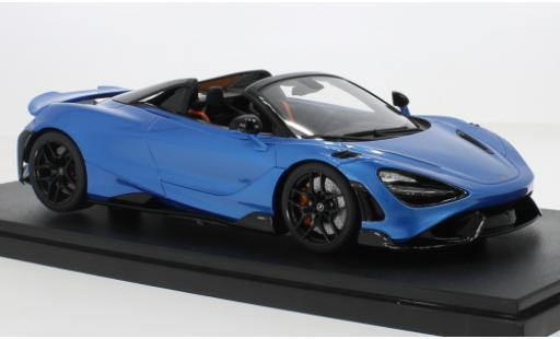 Modellautos McLaren 765 1/18 GT Spirit LT Spider metallise bleu 2021 McLaren 765 1/18 GT Spirit LT Spider metallise bleu 2021 modellautos