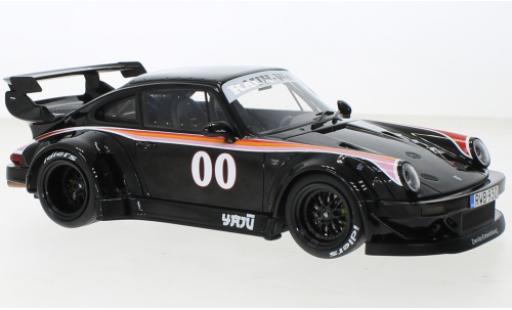 Modellautos Porsche 930 RWB 1/18 GT Spirit 911  noire Yajü Porsche 930 RWB 1/18 GT Spirit 911  noire Yajü modellautos
