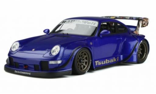 Modellautos Porsche 964 RWB 1/18 GT Spirit 911  Body Kit metallise blau RHD Tsubaki 1992 Porsche 964 RWB 1/18 GT Spirit 911  Body Kit metallise blau RHD Tsubaki 1992 modellautos