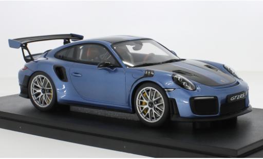 Porsche 991 GT2 RS 1/18 GT Spirit 911 (.2) metallise bleu 2021 modellautos