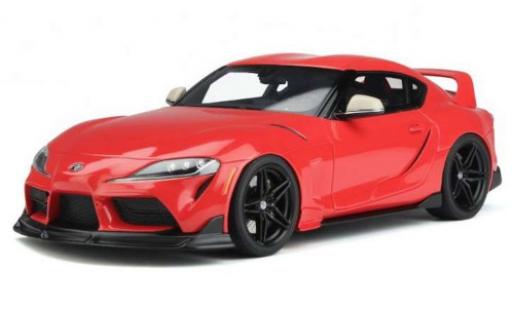 Toyota Supra 1/18 GT Spirit GR Heritage Ediiton rot 2019 modellautos