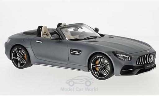Mercedes AMG GT 1/18 GT Spirit C Roadster matt-grau 2017 modellautos