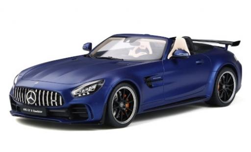 Mercedes AMG GT 1/18 GT Spirit -R Roadster matt-blau modellautos