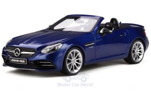 Mercedes Classe C 1/18 GT Spirit AMG SLC 43 (R172) mettalic blau 2016 modellautos