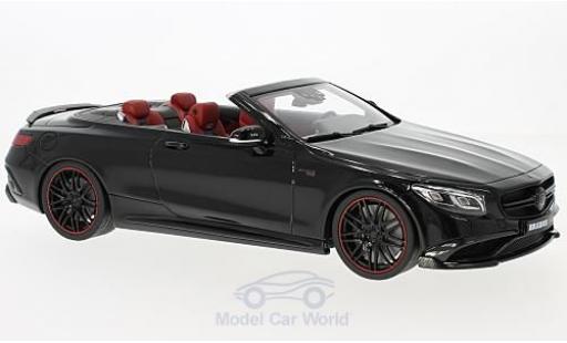 Modellautos Mercedes CLA 1/18 GT Spirit Brabus 850 S Class Cabrio schwarz 2016 Mercedes CLA 1/18 GT Spirit Brabus 850 S Class Cabrio schwarz 2016 modellautos