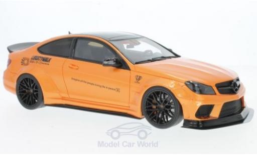Mercedes Classe C 1/18 GT Spirit C63 LB Works mettalic orange 2017 modellautos