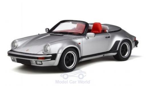 Modellautos Porsche 930 Speedster 1/18 GT Spirit 911 3.2 Speedster silber 1988 Porsche 930 Speedster 1/18 GT Spirit 911 3.2 Speedster silber 1988 modellautos