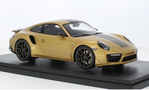 Porsche 991 Turbo S 1/18 GT Spirit 911 (.2) gold 2018 1:18 modellautos
