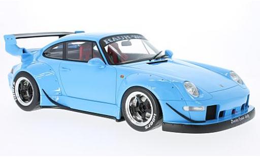 Modellautos Porsche 993 RWB 1/12 GT Spirit 911 () RWB blau Porsche 993 RWB 1/12 GT Spirit 911 () RWB blau modellautos