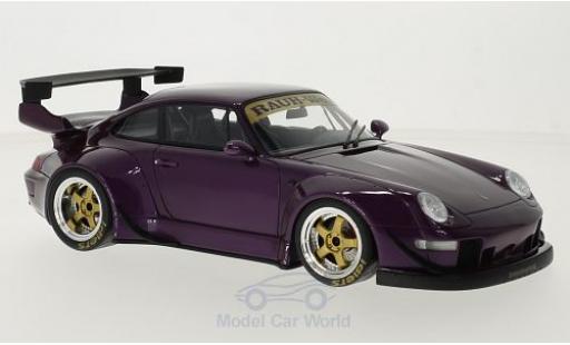 Modellautos Porsche 993 RWB 1/18 GT Spirit 911 () RWB mettalic violett Porsche 993 RWB 1/18 GT Spirit 911 () RWB mettalic violett modellautos