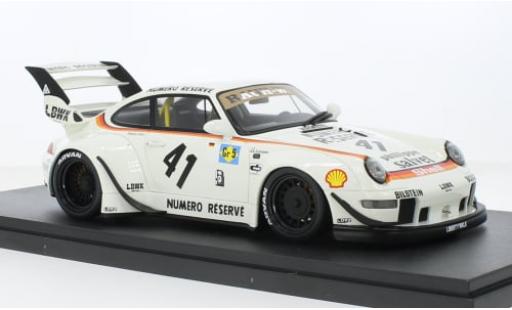 Modellautos Porsche 993 RWB 1/18 GT Spirit 911  weiss Kato-San 1:18 Porsche 993 RWB 1/18 GT Spirit 911  weiss Kato-San 1:18 modellautos