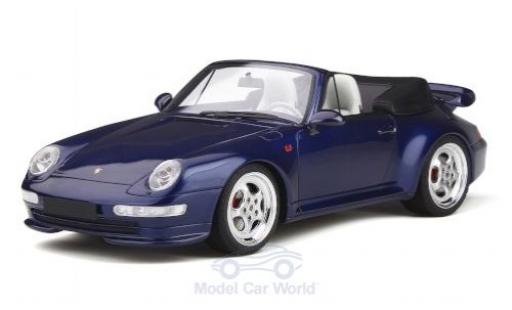 Modellautos Porsche 993 Turbo 1/18 GT Spirit 911 () Turbo Cabriolet mettalic blau Porsche 993 Turbo 1/18 GT Spirit 911 () Turbo Cabriolet mettalic blau modellautos