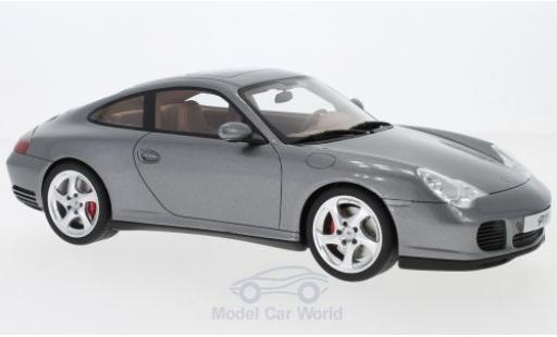 Modellautos Porsche 996 4S 1/18 GT Spirit 911 () Carrera 4S mettalic grau 2002 Porsche 996 4S 1/18 GT Spirit 911 () Carrera 4S mettalic grau 2002 modellautos