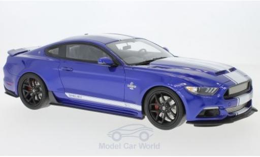 Modellautos Shelby Mustang 1/18 GT Spirit Super Snake blau/weiss 2017 Shelby Mustang 1/18 GT Spirit Super Snake blau/weiss 2017 modellautos