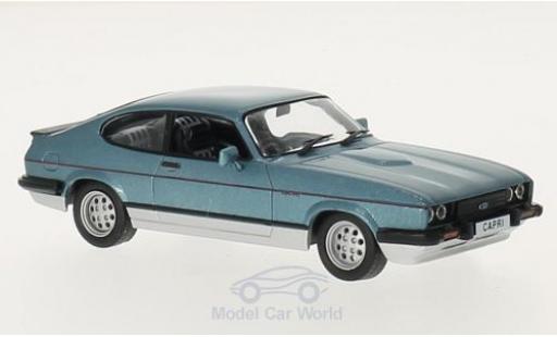 Modellautos Ford Capri 1/43 GTI Collection MKIII 2.8 Injection mettalic blau/silber 1982 Ford Capri 1/43 GTI Collection MKIII 2.8 Injection mettalic blau/silber 1982 modellautos