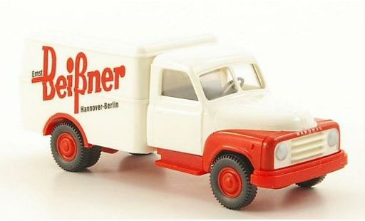 Hanomag L28 Kastenwagen 1/87 Wiking Kasten Beissner modellautos