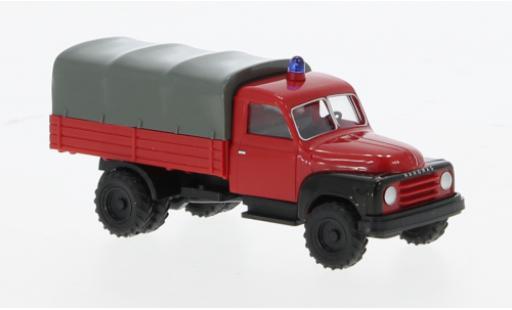 Hanomag L28 1/87 Wiking Pritsche 1950 Feuerwehr 1:87 modellautos