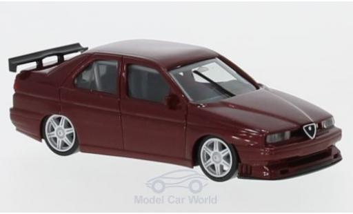 Modellautos Alfa Romeo 155 1/87 Herpa Rennsport mettalic rot Alfa Romeo 155 1/87 Herpa Rennsport mettalic rot modellautos