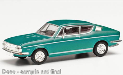 Modellautos Audi 100 1/87 Herpa S Coupe mettalic türkis Audi 100 1/87 Herpa S Coupe mettalic türkis modellautos