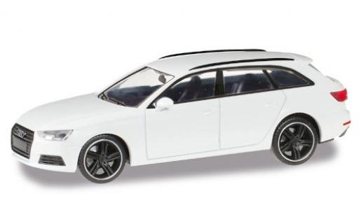 Modellautos Audi A4 1/87 Herpa Avant weiss Black Edition Audi A4 1/87 Herpa Avant weiss Black Edition modellautos