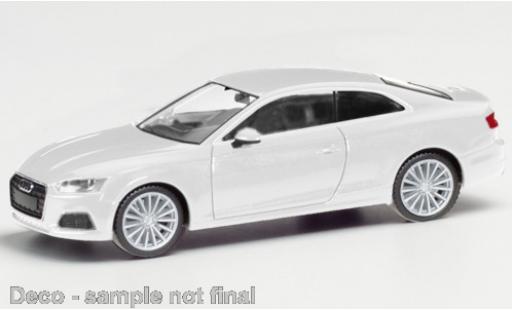 Audi A5 1/87 Herpa Coupe weiss modellautos