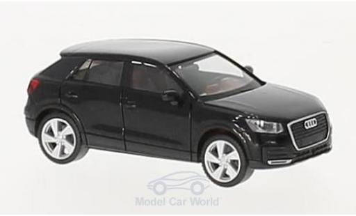 Modellautos Audi Q2 1/87 Herpa mettalic schwarz Audi Q2 1/87 Herpa mettalic schwarz modellautos
