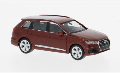 Audi Q7 1/87 Herpa rot 1:87 modellautos