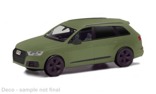 Audi Q7 1/87 Herpa oliv 1:87 modellautos