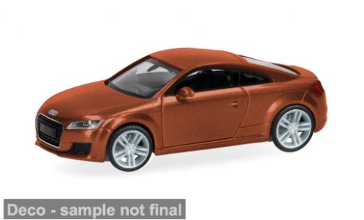 Audi TT 1/87 Herpa Coupe bronze 2014 1:87 modellautos