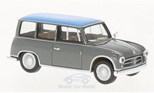 AWZ P70 1/87 Herpa Kombi grau/blau modellautos
