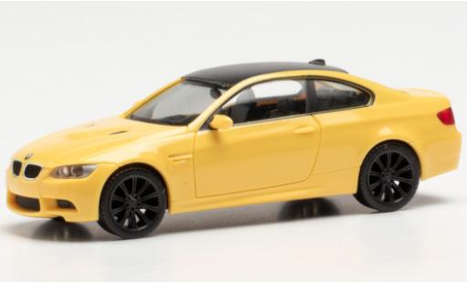 Modellautos Bmw M3 1/87 Herpa Coupe (E92) gelb/carbon Bmw M3 1/87 Herpa Coupe (E92) gelb/carbon modellautos