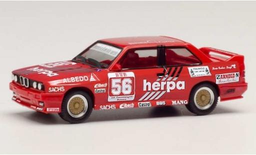 Modellautos Bmw M3 1/87 Herpa (E30) No.56 Motorsport DTM 1989 G.Müller Bmw M3 1/87 Herpa (E30) No.56 Motorsport DTM 1989 G.Müller modellautos