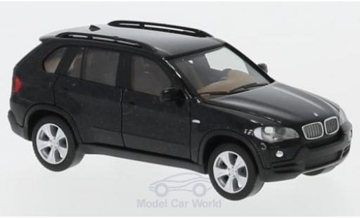 Bmw X5 1/87 Herpa mettalic schwarz modellautos