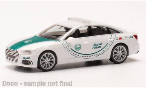 Audi A6 1/87 Herpa Dubai Police modellautos