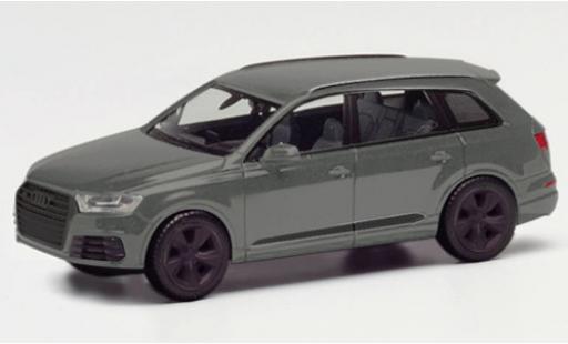 Audi Q7 1/87 Herpa grau modellautos