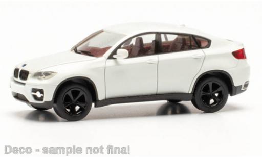 Bmw X6 1/87 Herpa blanche modellautos
